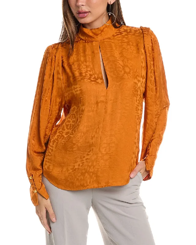 Equipment Maya Shirt-- Cashmere Blend Cotton Blend Poly Blend