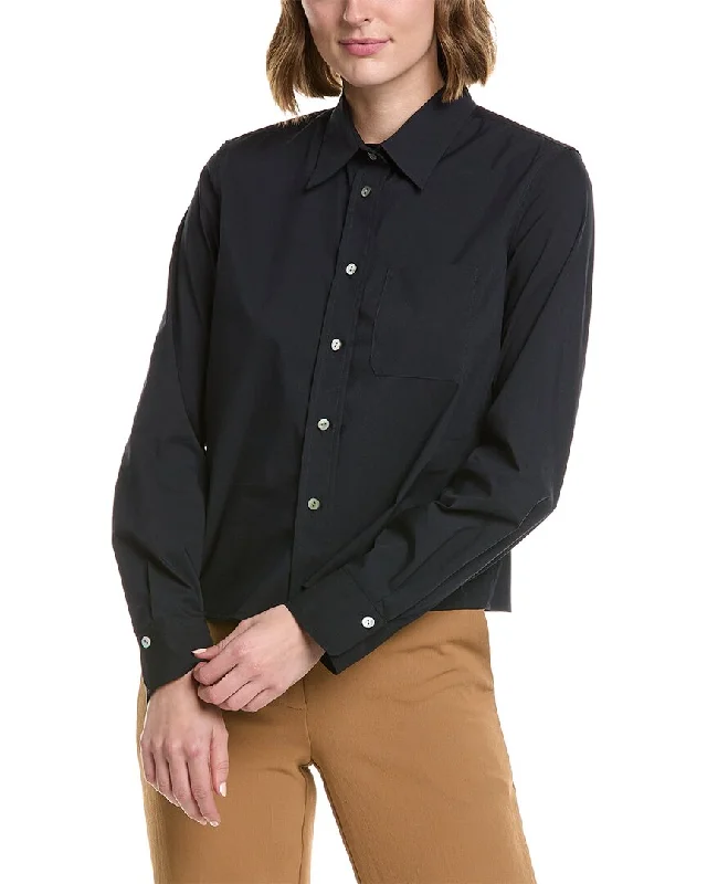 Vince Slim Fitted Shirt -- Basic T-Shirt Crew Neck Short Sleeve