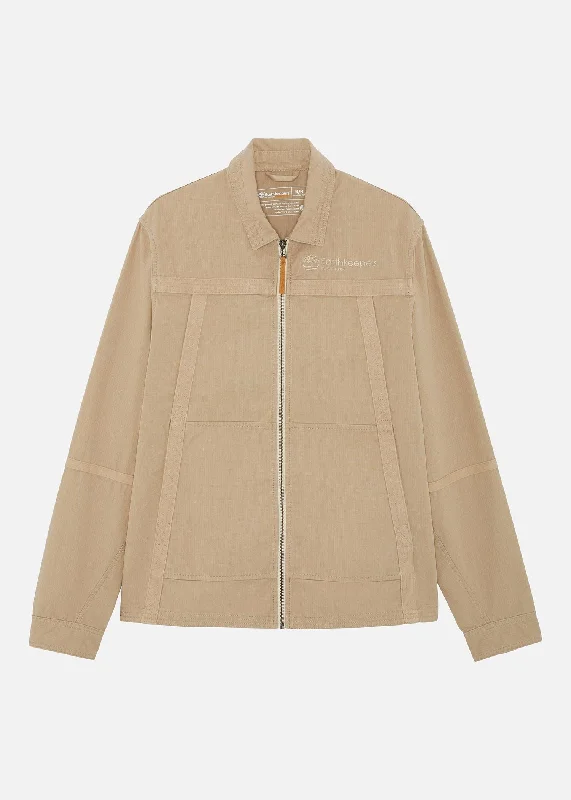 EK+ Overshirt-- Chenille Blend Fleece Blend Nylon Blend