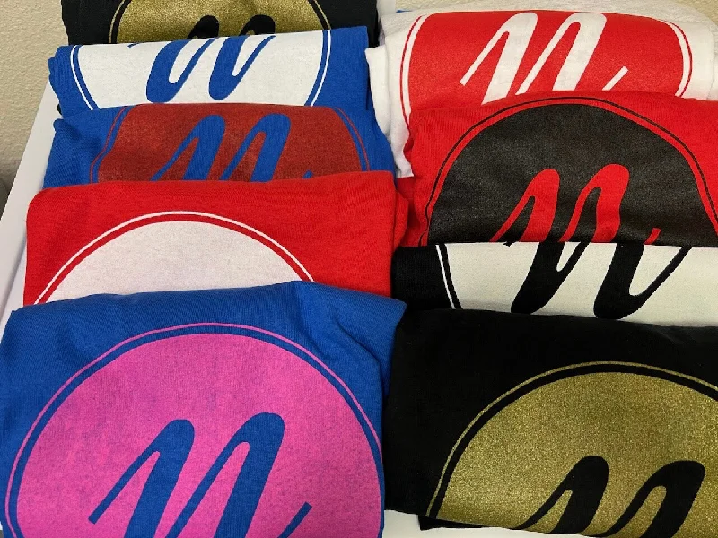 NLA T-Shirt-- Graphic T-Shirt Round Neck Polyester