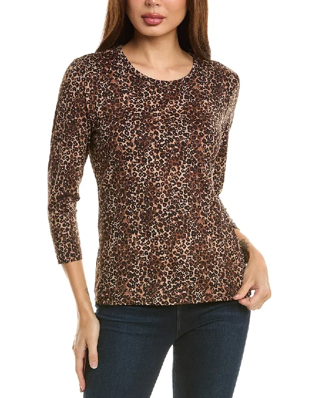 J.Mclaughlin Signature T-Shirt-- Terry Blend Velvet Blend Canvas Blend