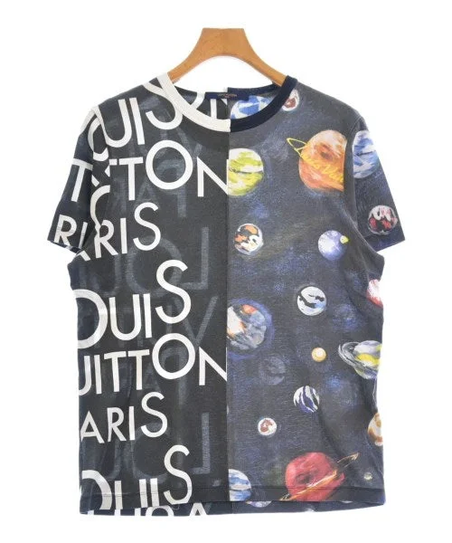 LOUIS VUITTON Tee Shirts/Tops-- Solid Print Embellished