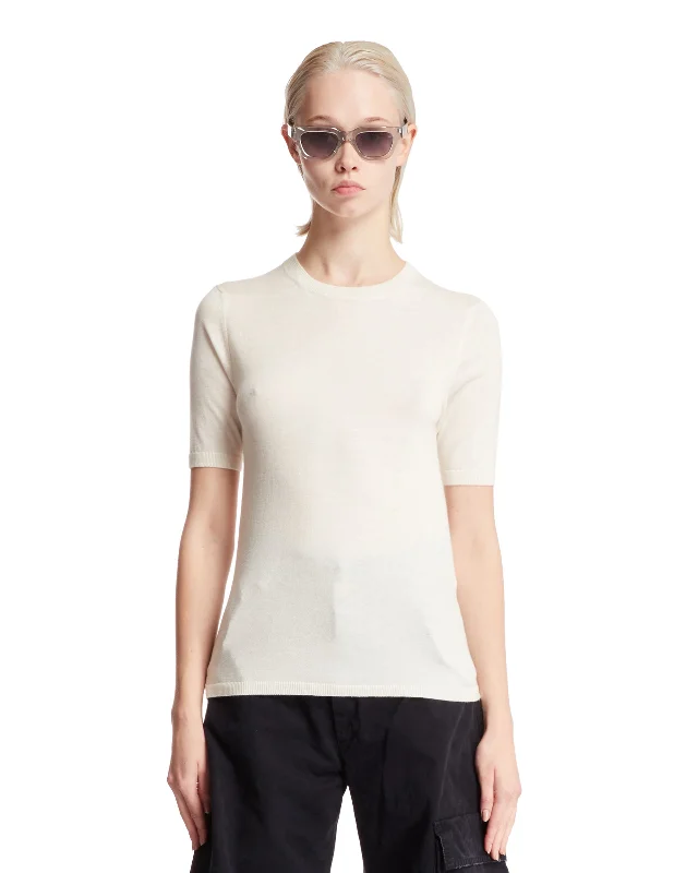 T-Shirt Classica Bianca-- Oversized T-Shirt Spandex breathable