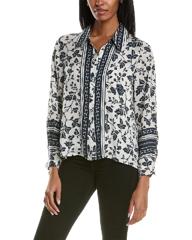 Ba&Sh Shirt-- Elasticated Padded Insulated
