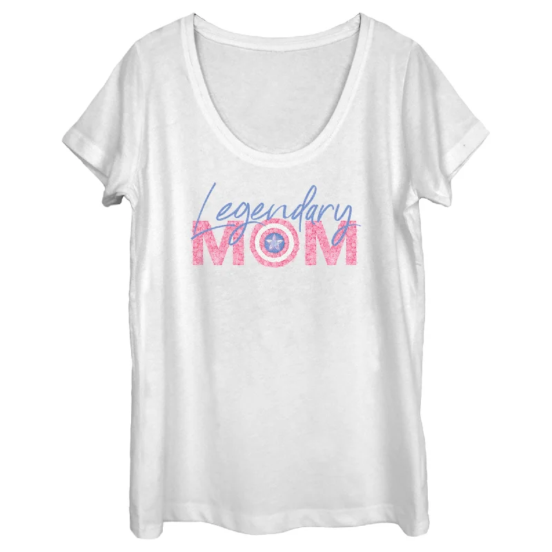 Women's Marvel Mother's Day Legendary Mom Logo T-Shirt-- Anti-Shrink Durable Soft