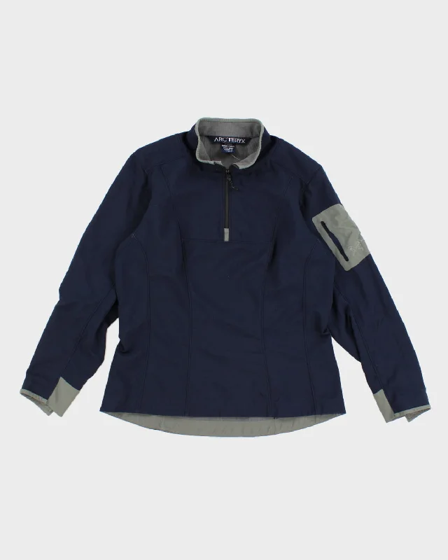 Women's Arc'teryx Half Zip Sweatshirt - M Hoodie with Puffed Sleeves Voluminous Trendy
