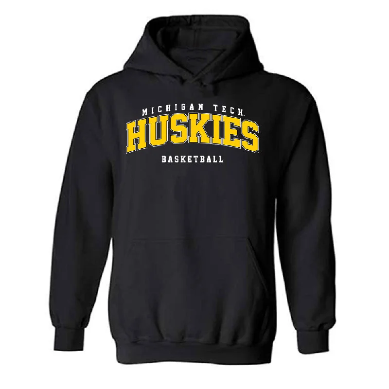 Michigan Tech - NCAA Women's Basketball : Kendall Standfest - Classic Shersey Hooded Sweatshirt Hoodie with Cropped Fit Short Trendy