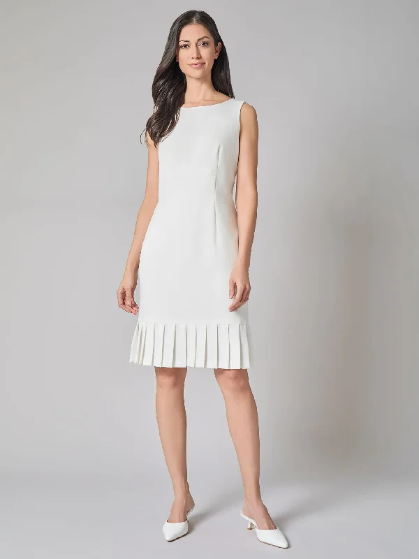 Petite Charlotte Dress, Iconic Stretch Crepe Tunics Solid Classic