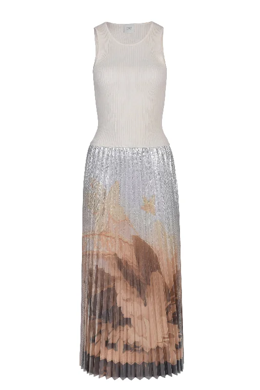 Husk Talia Dress - Ecru Tunic Top Casual