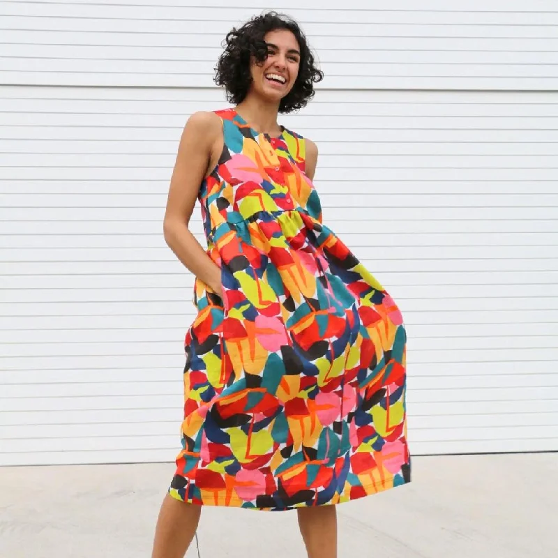 Tessuti Patterns Lisa Dress Tunics Corduroy durable