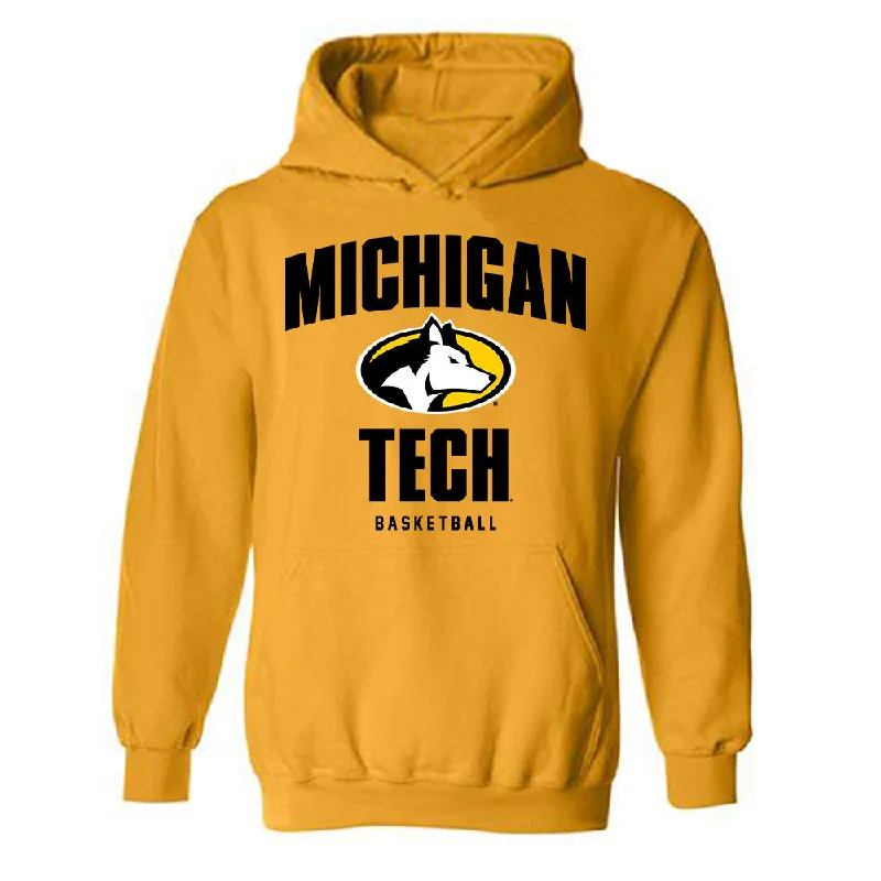 Michigan Tech - NCAA Women's Basketball : Kendall Standfest - Classic Shersey Hooded Sweatshirt Hoodie with Relaxed Fit Easy Casual