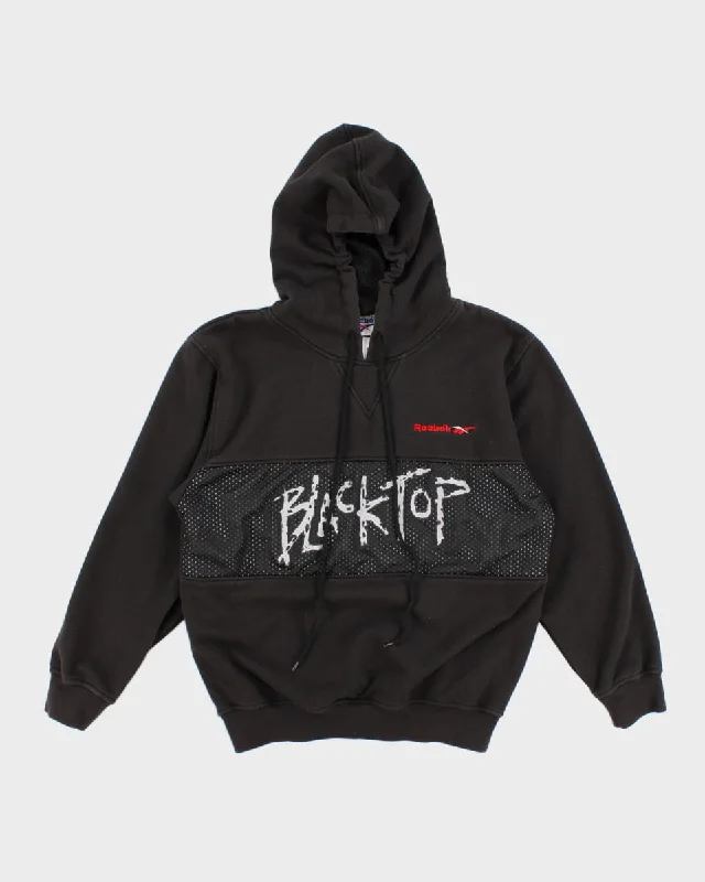 Reebok Blacktop Hoodie - S Hoodie with Neon Bright Vibrant