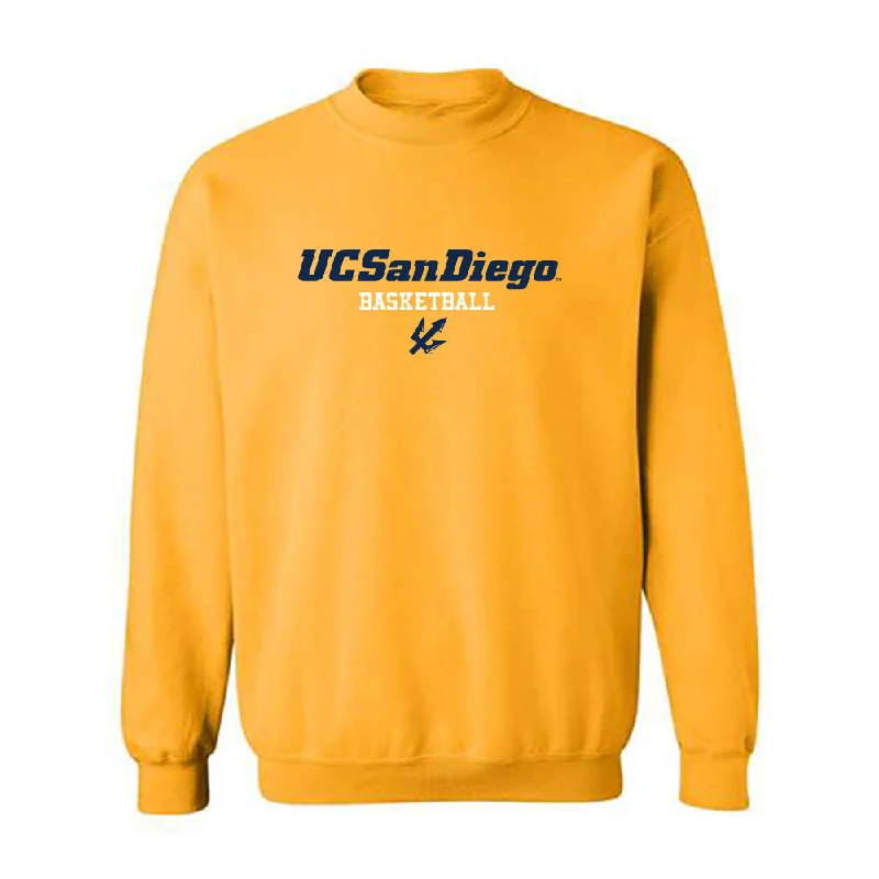 UCSD - NCAA Women's Basketball : Kayanna Spriggs - Classic Shersey Crewneck Sweatshirt Hoodie with Slim Fit Tailored Modern