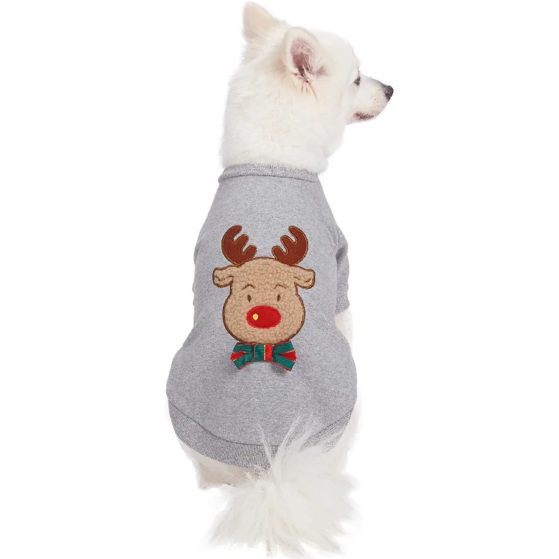 Christmas Reindeer Dog Sweatshirt Hoodie Sweatshirt Pullover