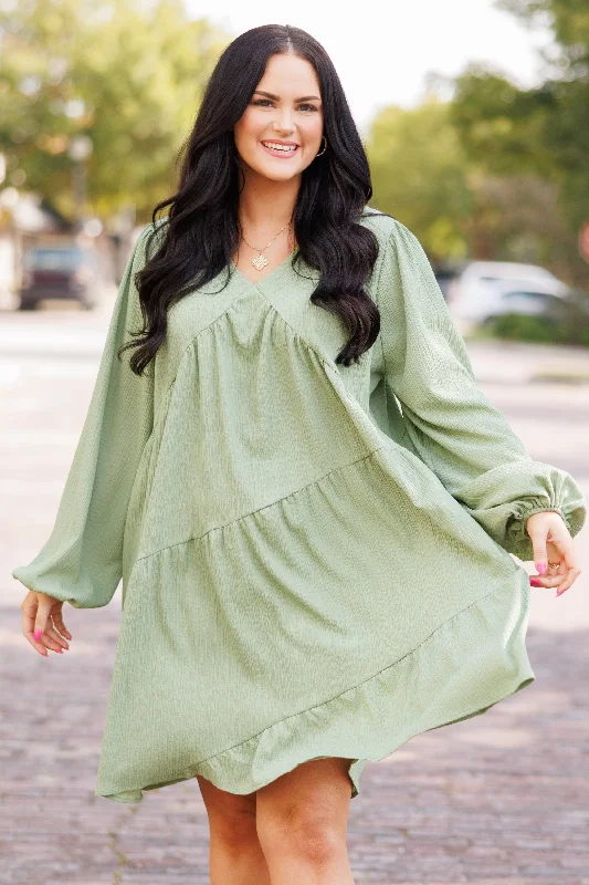Every Cloud Has A Silver Lining Dress, Avocado Tunics Yoga stretchy