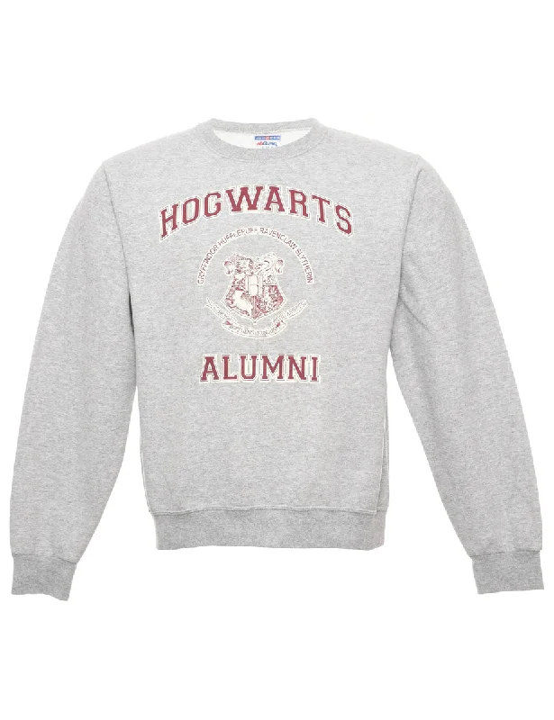 Hogwarts Alummni Jerzees Sports Sweatshirt - S Hoodie with Elastic Cuffs Stretchable Comfortable Hogwarts Alummni Jerzees Sports Sweatshirt - S Hoodie with Elastic Cuffs Stretchable Comfortable