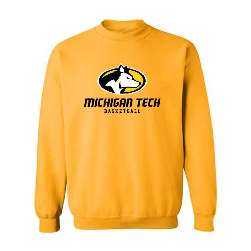 Michigan Tech - NCAA Women's Basketball : Kendall Standfest - Classic Shersey Crewneck Sweatshirt Hoodie with Raglan Sleeves Sporty Comfortable