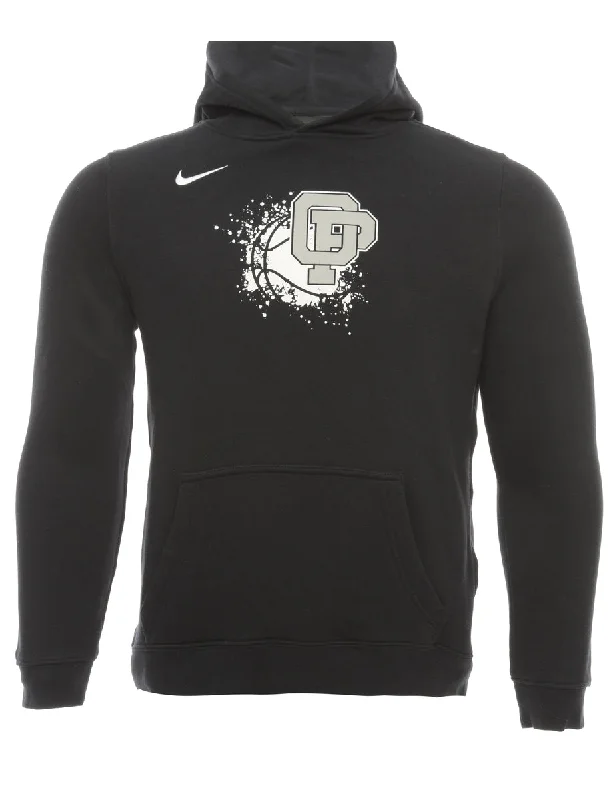 Nike Sports Sweatshirt - XL Hoodie with Gradient Ombre Colorful