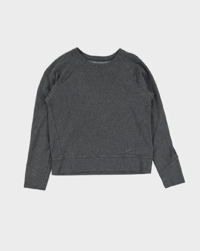 Arc'teryx Grey Sweatshirt - XS Hoodie with Hem Elastic Stretchable Comfortable