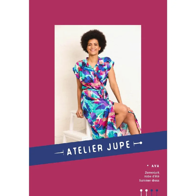Atelier Jupe Patterns Ava Summer Dress Tunics Versatile all-occasion