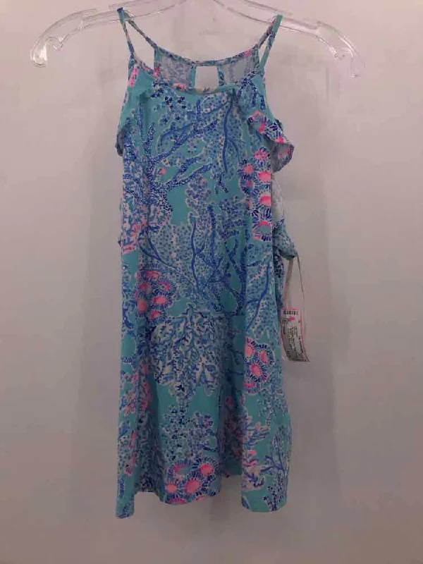 Pre-Owned Lilly Pulitzer Blue Size Small Tank Top sleep tank top