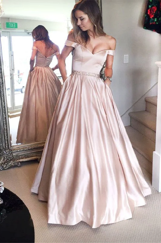 new A Line Pink Burgundy Prom Dress With Pockets, Long Evening Party Dresses OK103 Halter Neckline Beach new A Line Pink Burgundy Prom Dress With Pockets, Long Evening Party Dresses OK103 Halter Neckline Beach