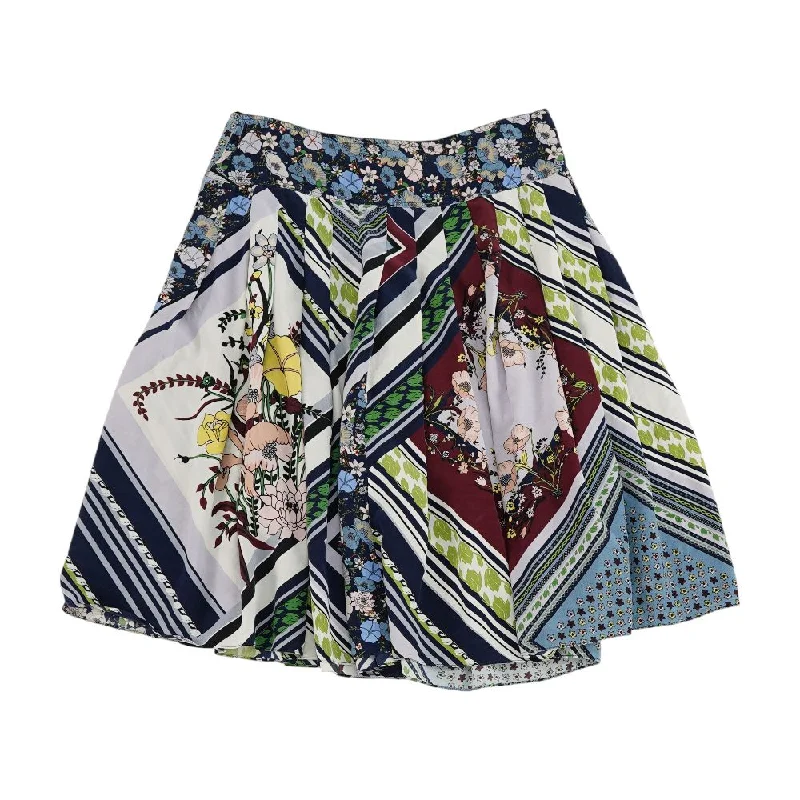 100% Silk Midi Skirt denim skirt classic
