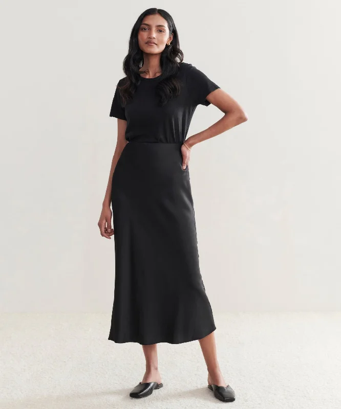 Sawyer Slip Skirt denim skirt classic