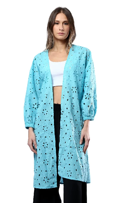 O178049 Women Cardigan Hooded Caped Shawl Collar