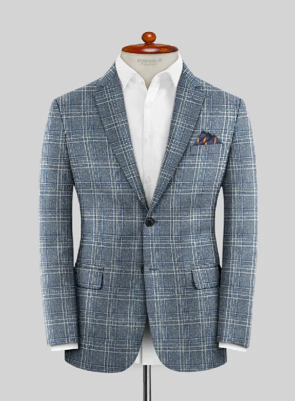 Loro Piana Osparo Wool Silk Linen Jacket Cotton Fabric Linen Fabric Terry Fabric