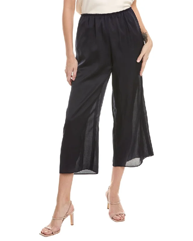 Vince Wide Leg Pant Relaxed Linen Pants