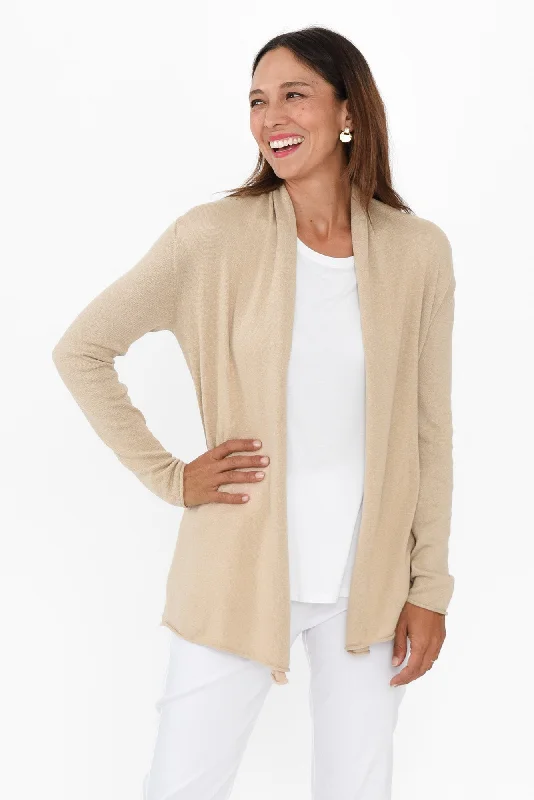 Keya Natural Cotton Cashmere Cardigan Long Cardigan Short Cardigan Medium Cardigan