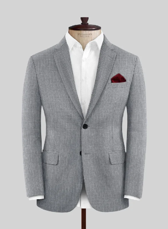Loro Piana Listri Linen Wool Silk Jacket Wool Jacket Cashmere Jacket Tweed Jacket