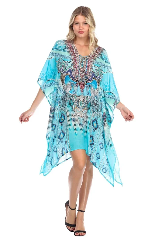 Women Casual Swimwear Swimsuit Cover Up Short Beach Dress Caftan | Hot Boho Button-Front Swimsuit Women Casual Swimwear Swimsuit Cover Up Short Beach Dress Caftan | Hot Boho Button-Front Swimsuit