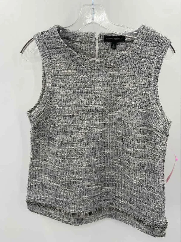 Pre-Owned Banana Republic Grey Size Small Knit Tank Top modal blend tank