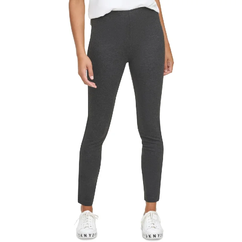 DKNY Womens Ponte Ankle Pants Stretch Fit Pants