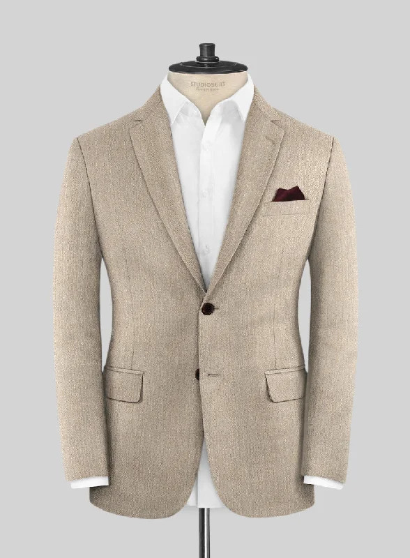 Caccioppoli Sun Dream Emasie Muted Beige Wool Jacket Fleece Jacket Down Jacket Feather Jacket