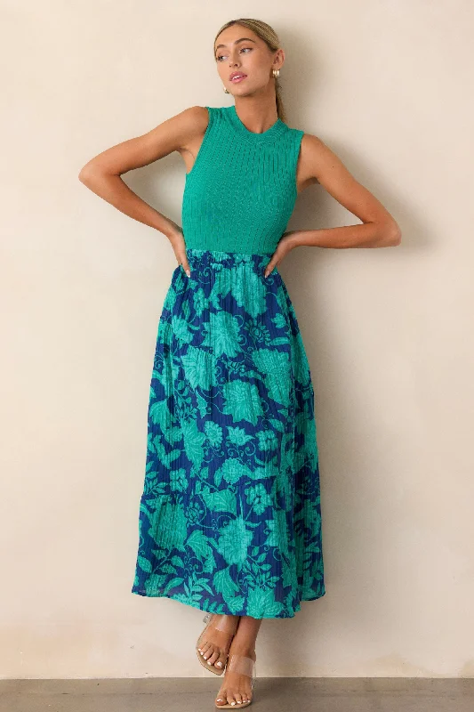 MINKPINK Connie Navy Tiered Midi Skirt cashmere skirt fine