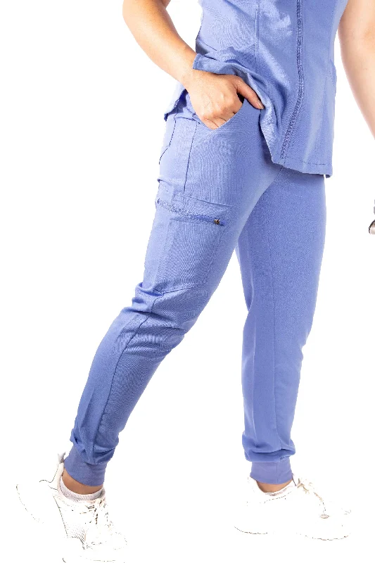 Beth Scrub Pants Warm Wool Trousers
