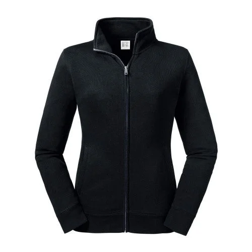 Russell Womens/Ladies Authentic Sweat Jacket Denim Jacket Leather Jacket Suede Jacket