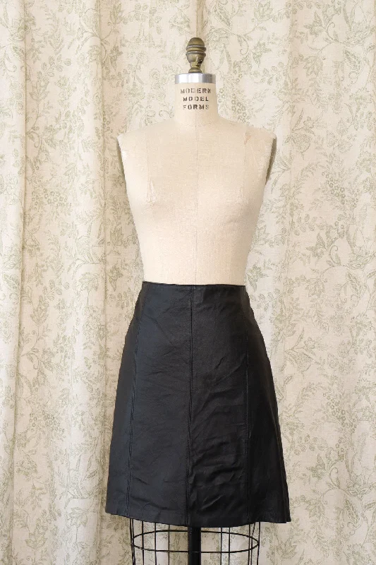 Georgiou Leather Skirt M/L summer skirt style