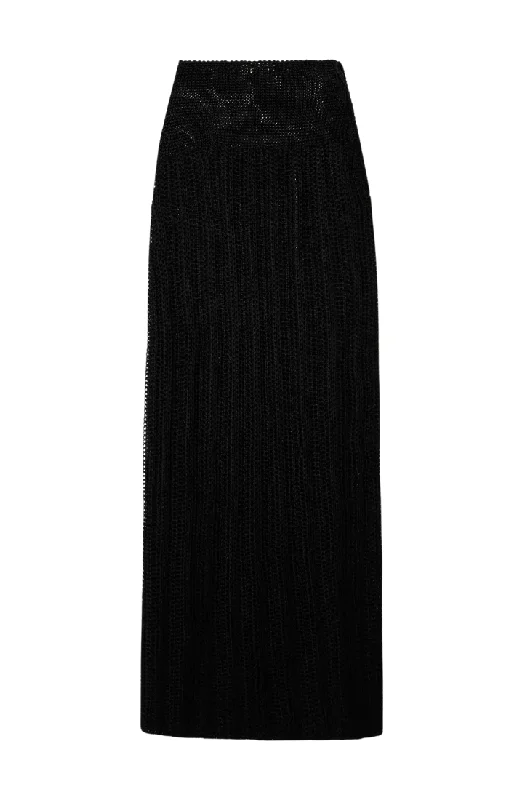 Khayal Skirt - Black modal blend skirt