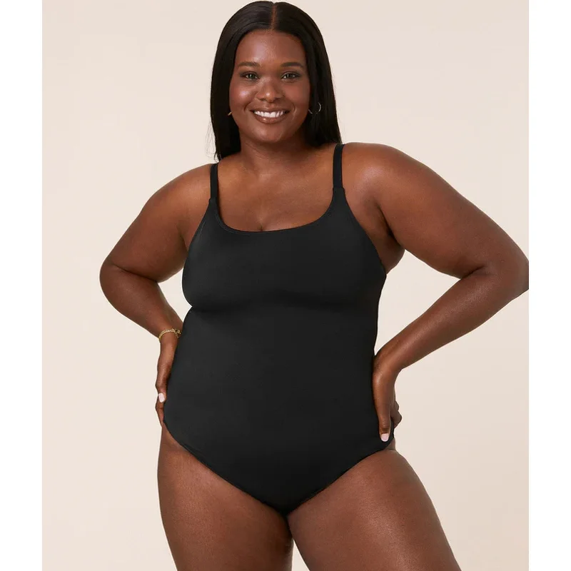 ANDIE SWIM Amalfi Classic One Piece Swimsuit 3XL US 20 Black Flat Scoop Neck NWT Plus-Size Bikini Set ANDIE SWIM Amalfi Classic One Piece Swimsuit 3XL US 20 Black Flat Scoop Neck NWT Plus-Size Bikini Set