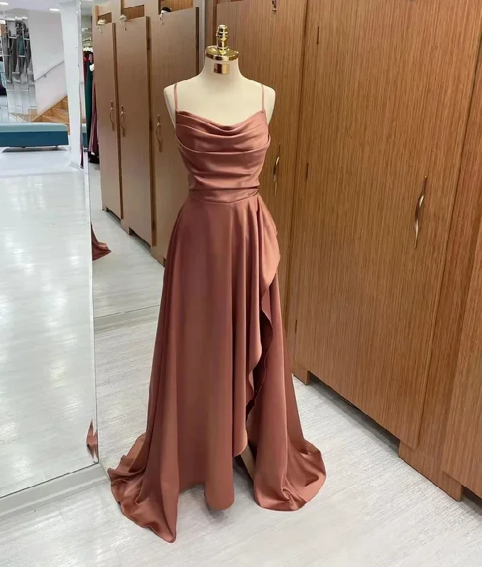 Elegant Straps A-Line Satin Long party Dress Bridesmaid Dress, DP2624 Tunics Top rated Elegant Straps A-Line Satin Long party Dress Bridesmaid Dress, DP2624 Tunics Top rated