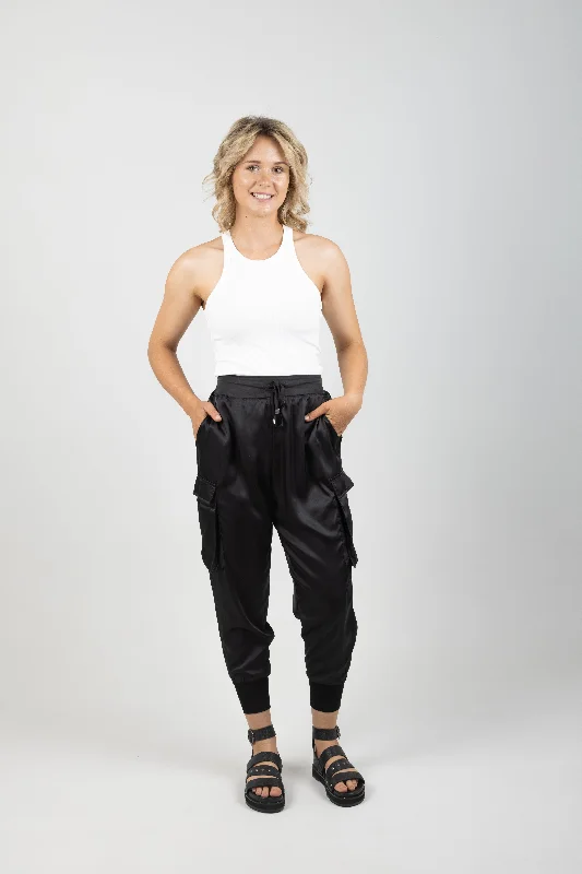 STAPLE PANT EBONY Cozy Lounge Pants
