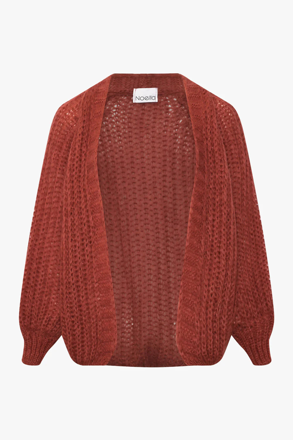 Noella Joseph Knit Cardigan Old Rose Layered Multi-layer Single Layer