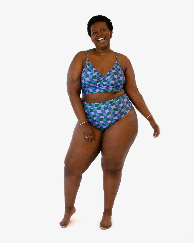 Helen's Closet Sunstar Swimsuit Retro Swimwear Style