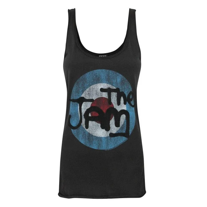 Amplified Womens/Ladies The Jam Logo Tank Top strappy tank top