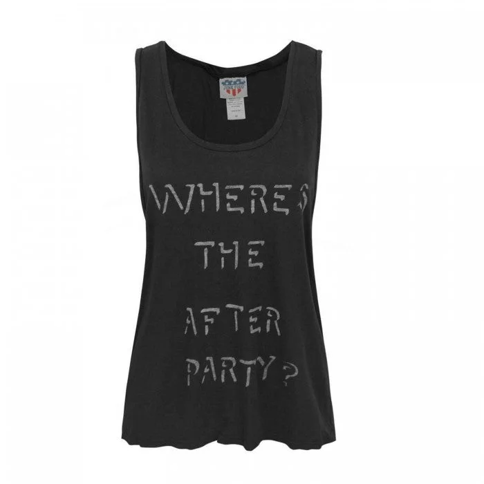 Junk Food Womens/Ladies Where´s The After Party Tank Top sexy tank top