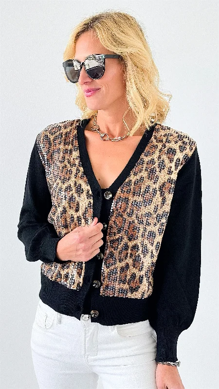 Fierce Elegance Knit Cardigan Hooded Caped Shawl Collar